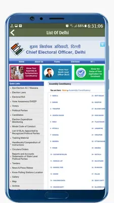 Voter List 2019 Election - Voter id card 2018/19 android App screenshot 0